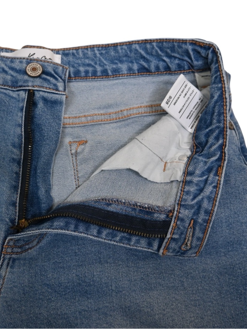 KanCan Women's 9/28 Frayed Hem Skinny Jean KC7328M - Picture 8 of 11
